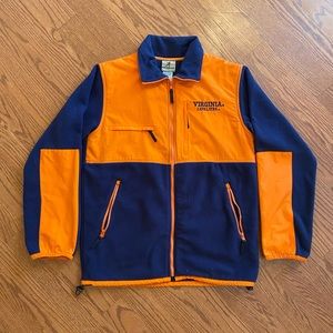 Vintage Heisman By Reebok Virginia UVA Cavaliers Pullover Fleece Jacket - Size M